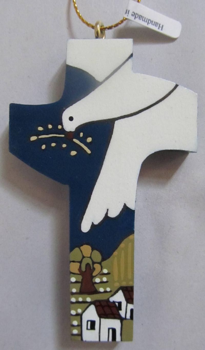 Dove of Peace Christmas Cross